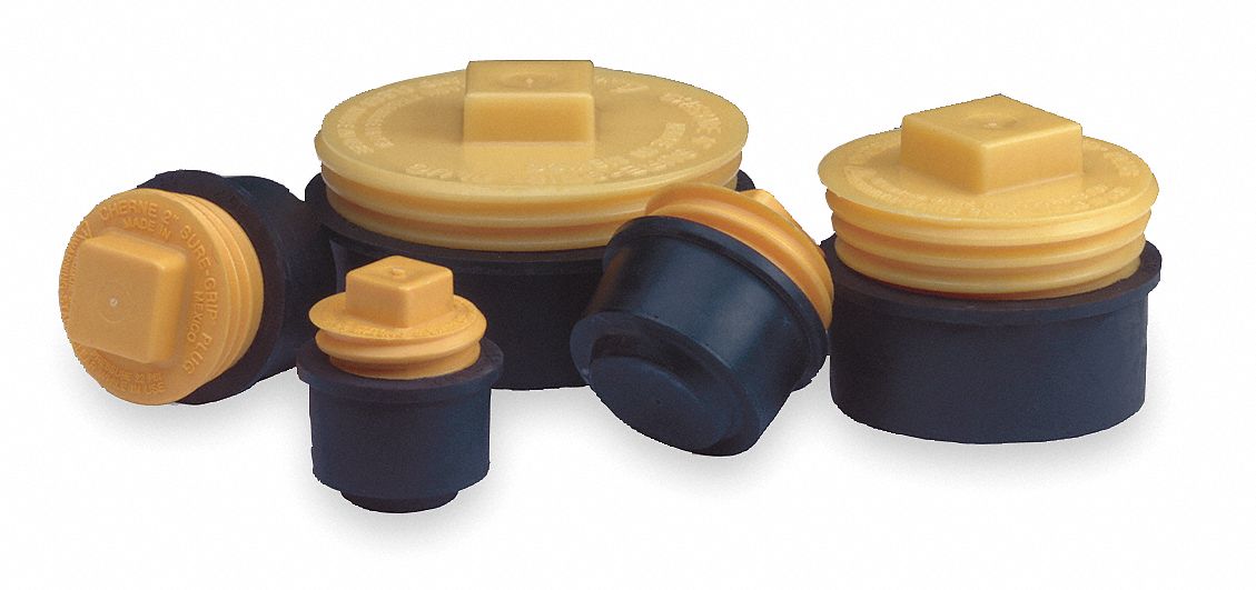 CHERNE INDUSTRIES 271208 Pipe Plug,Mechanical,2 In,Natural Rubber