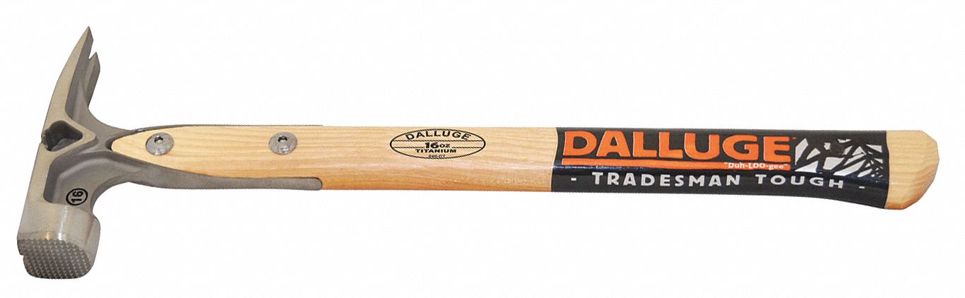 VAUGHAN 7180 Titanium Rip Hammer,Milled,16 Oz,Hickory 698250071804 eBay