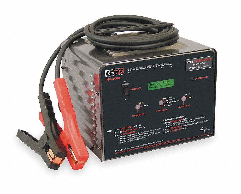 DSR PROSERIES Battery Charger, 120VAC, 80A 3NXZ8INC800A Grainger