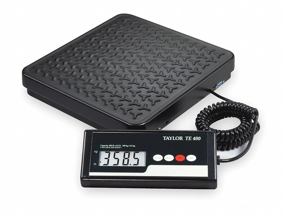 TAYLOR 180kg/400 lb. Digital LCD Platform Bench Scale with