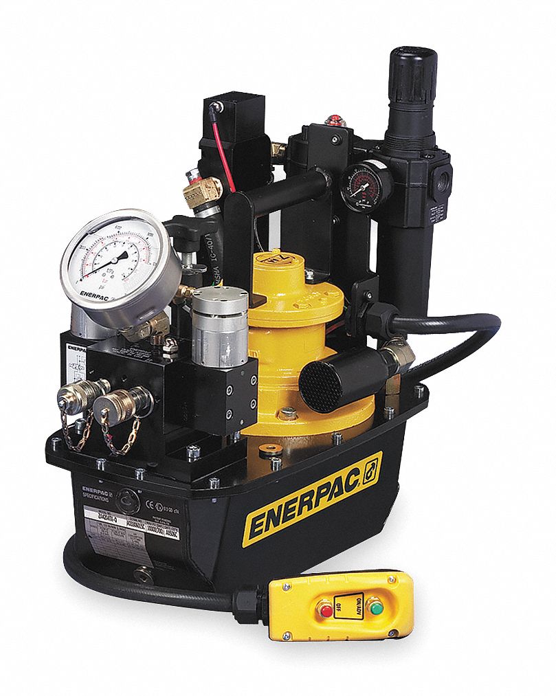 ENERPAC, 10,000 psi Max. Op Pressure, 231 cu in Reservoir Capacity