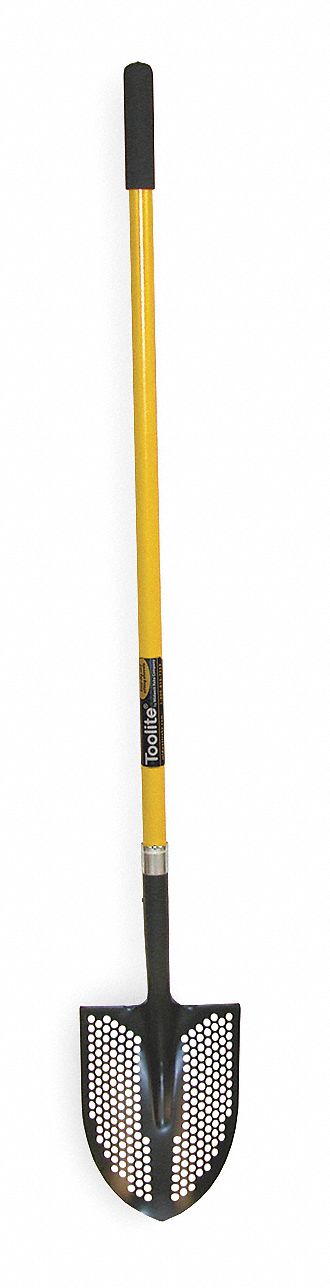 SEYMOUR MIDWEST TOOLITE 49500GR Mud/Sifting Round Point Shovel,48 In