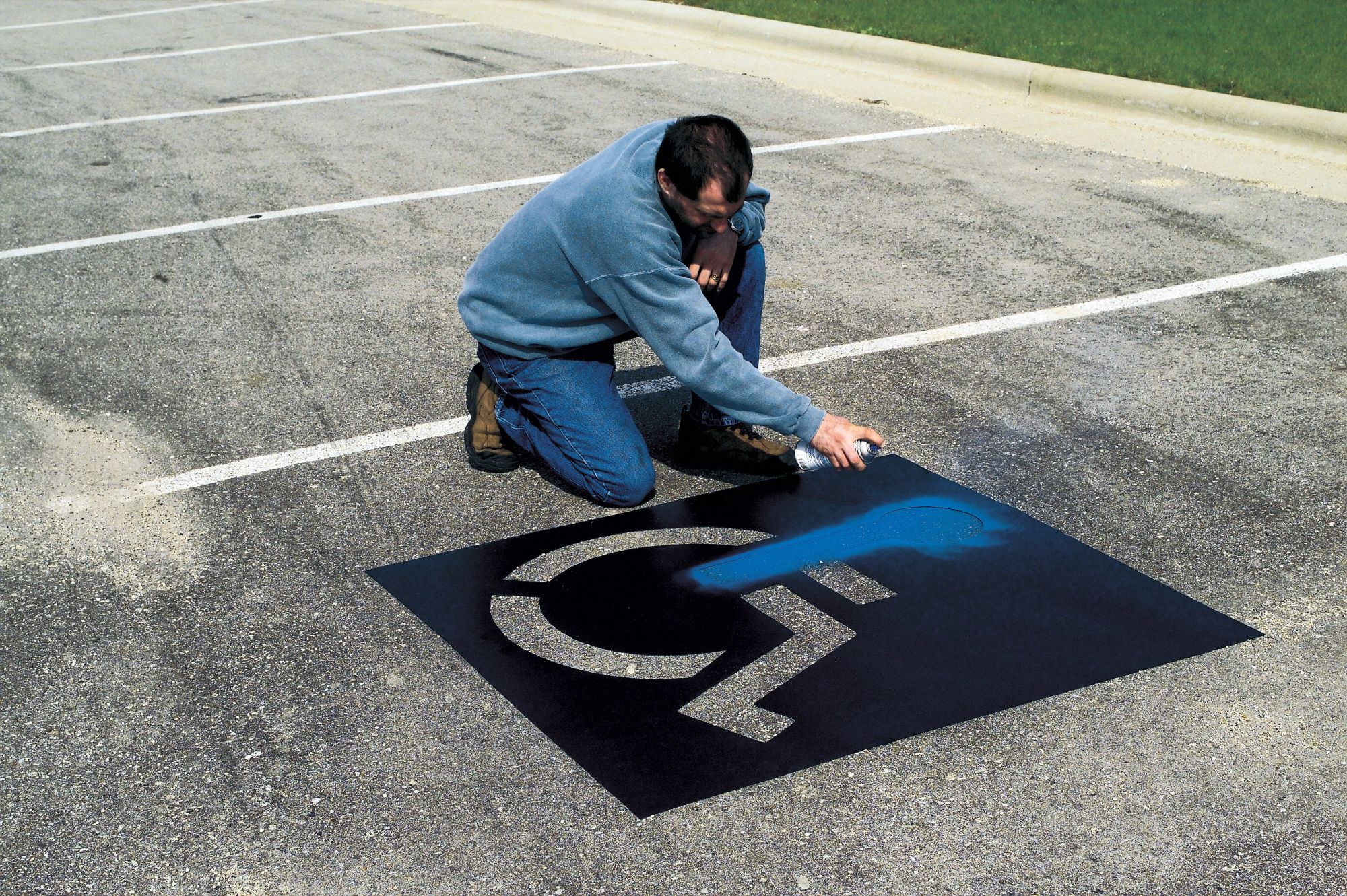 Parking Lot Stencil Kit,Plastic 12460 81834124605 eBay