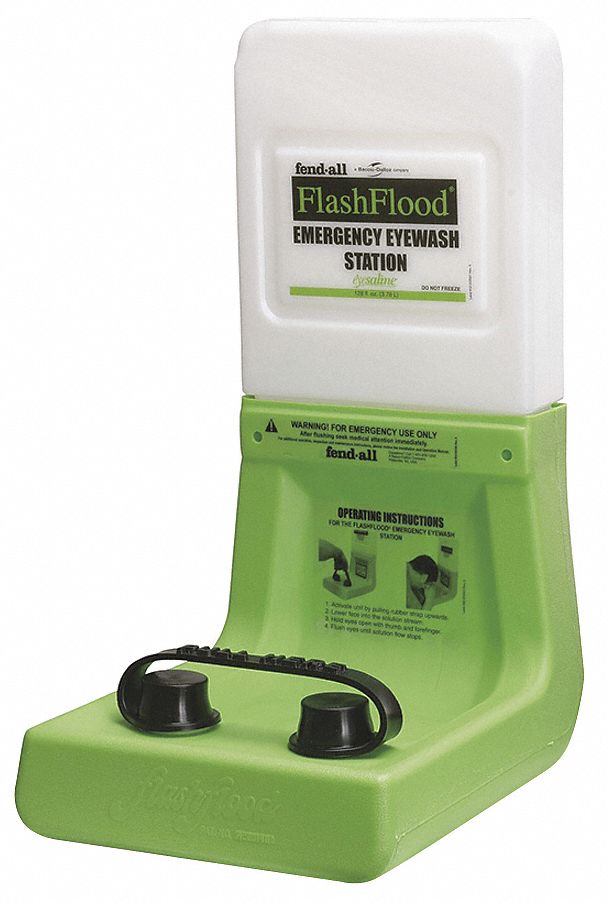 HONEYWELL Eye Wash Station, 1.0 gal Tank Capacity, Activates By Gravity