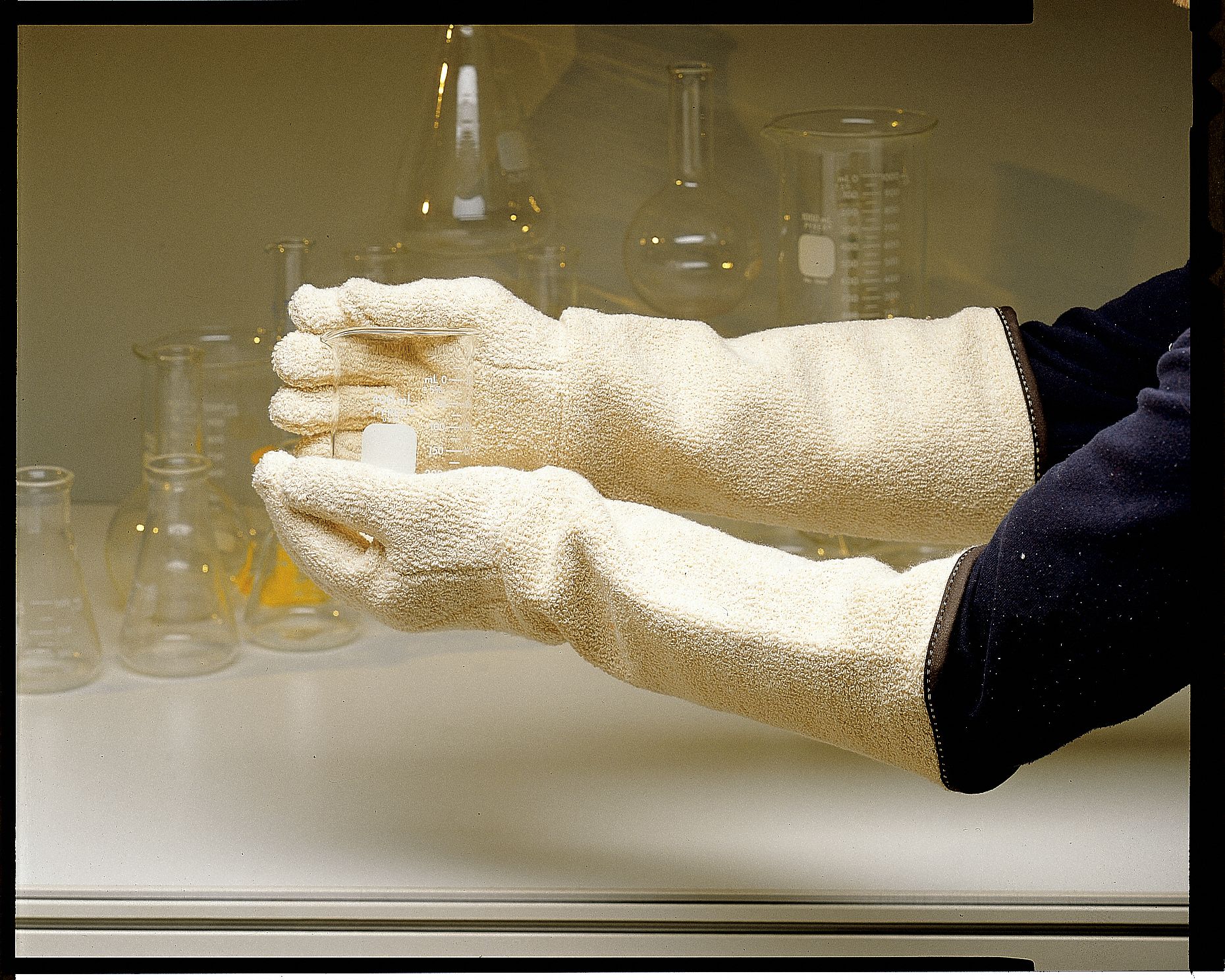 JOMAC Heat Resistant Gloves, Terry Cloth, One Size Fits Most, 250°F Max