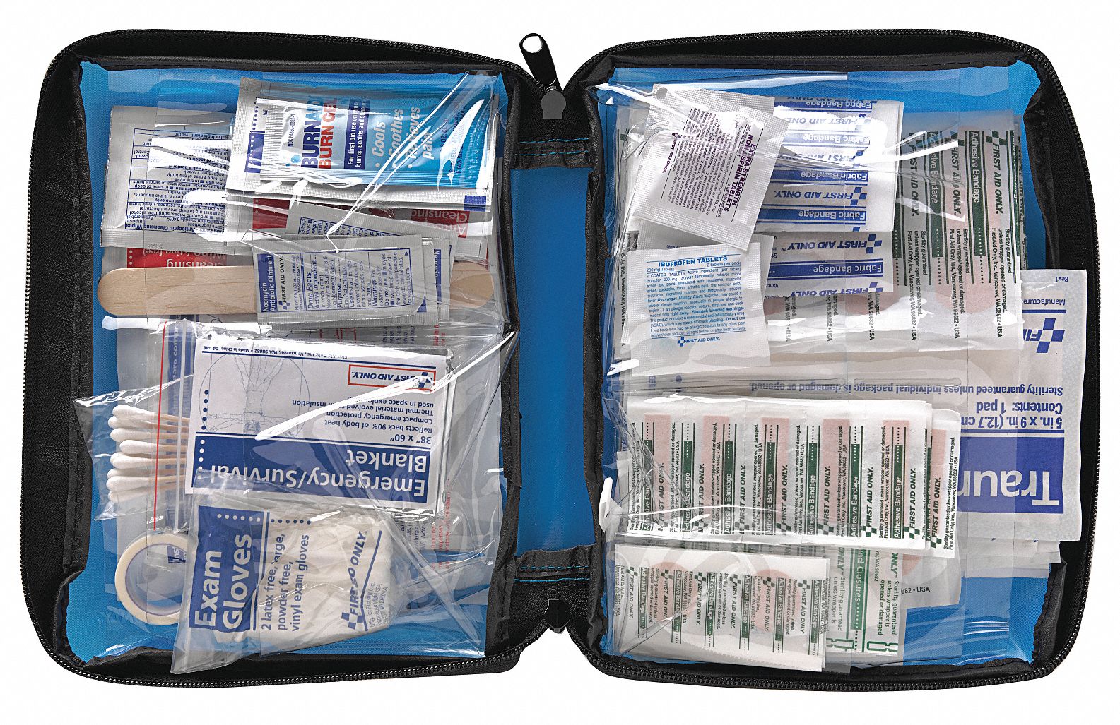 FIRST AID ONLY, Industrial, 25 People Served per Kit, First Aid Kit