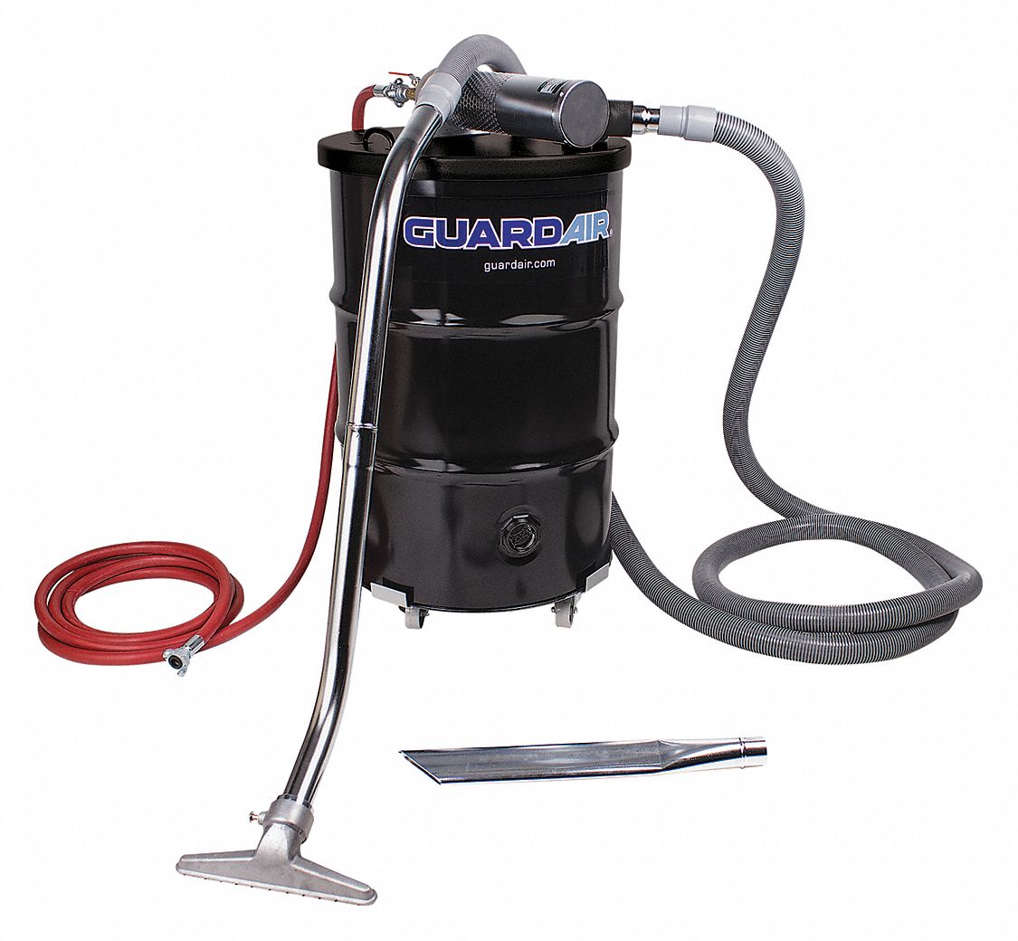 GUARDAIR Wet/Dry Vacuum Cleaners, 55 gal. Vacuum Capacity, Steel, Air