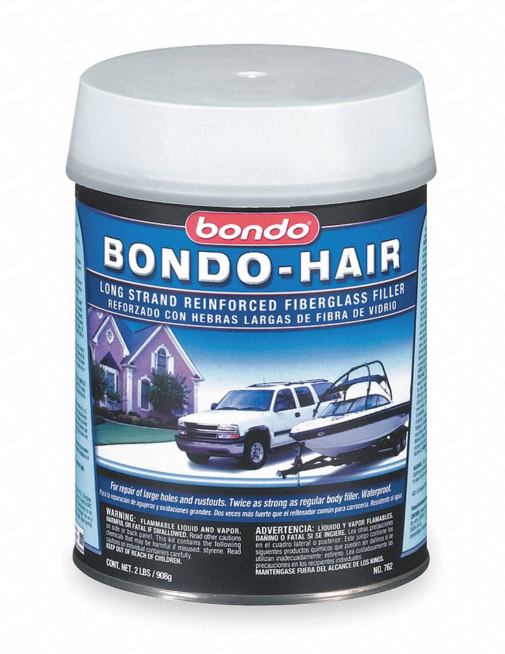 BONDO Fiberglass Reinforced, VOC 261.83, 1 Qt 3RAT2762 Grainger