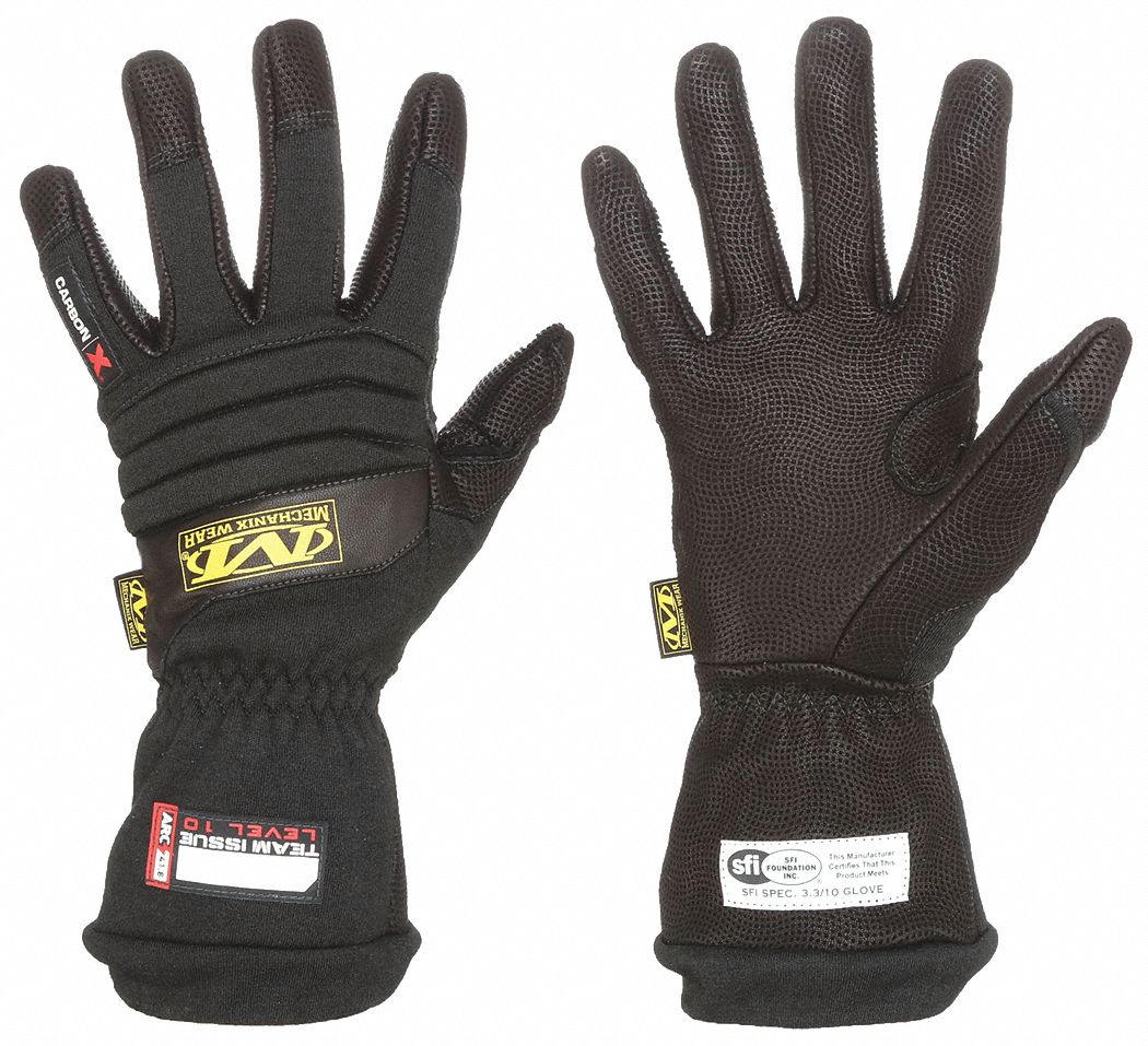 MECHANIX WEAR, L ( 9 ), 2 PPE CAT, Arc Flash Mechanics Gloves 3RNU1