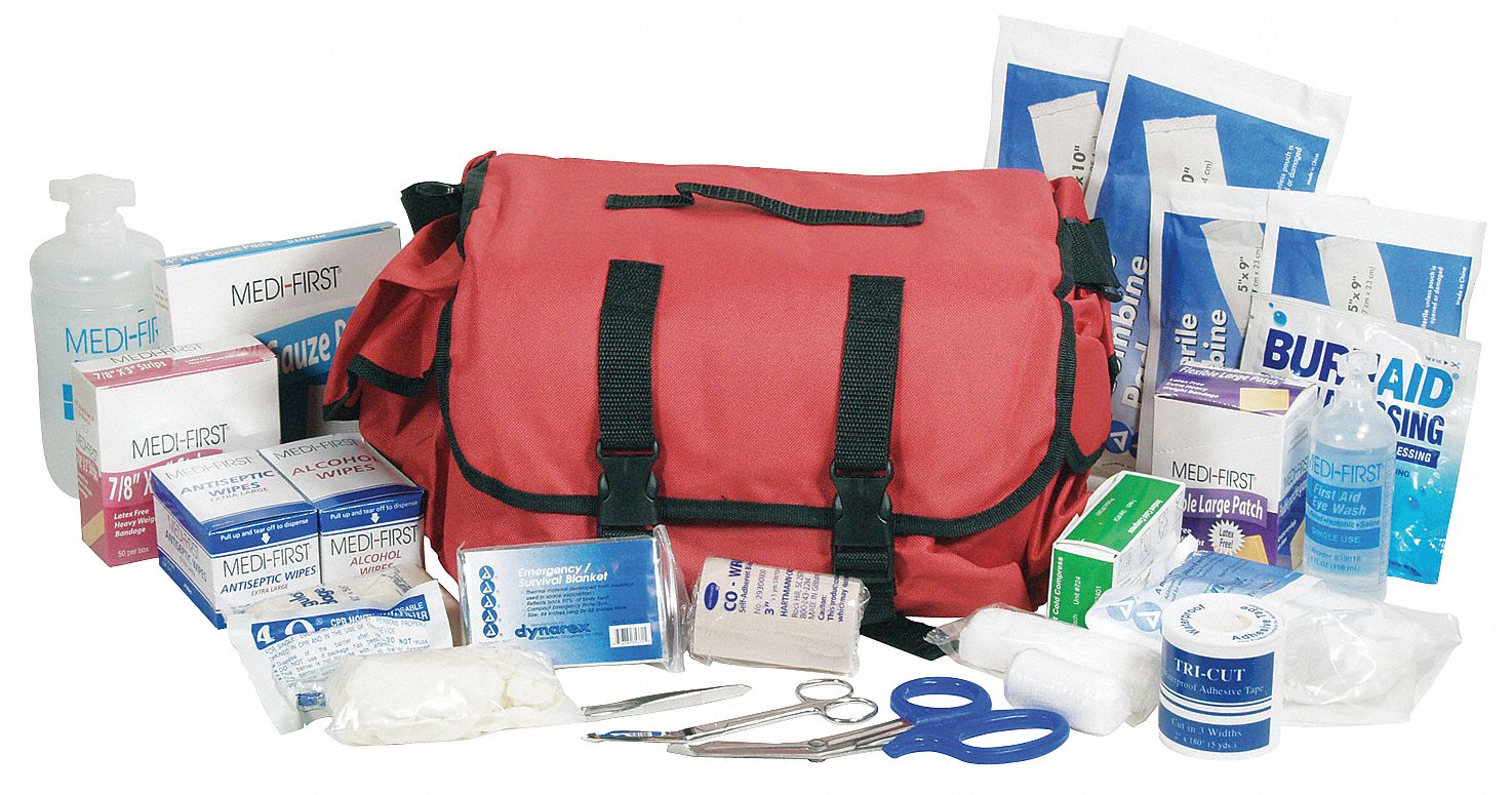 MEDIFIRST Emergency Medical Kit, 75 People Served, Number of