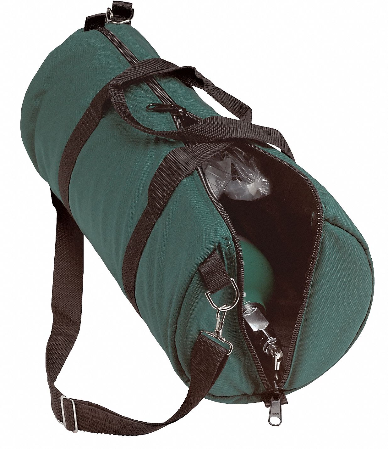 GRAINGER APPROVED Duffel Bag Kit, 1000D Nylon, 21 1/2 in Length, 8 in