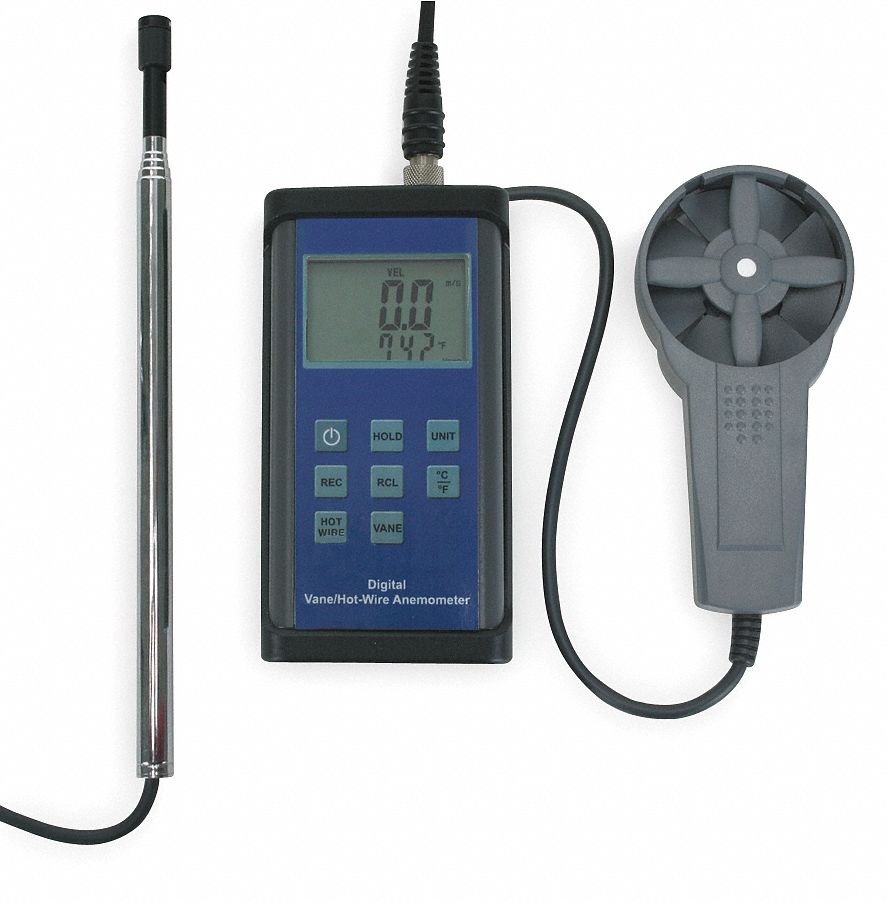 WESTWARD Anemometer, Rotating Vane and Hot Wire, No, No 3TFP23TFP2