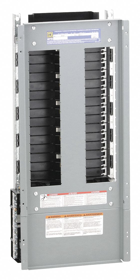 SQUARE D Panelboard Interior, Convertible, Main Lug, Circuit Breaker