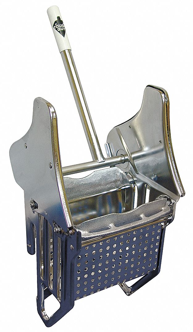 TOUGH GUY Down Press Mop Wringer, Silver, Stainless Steel, 16 to 24 oz