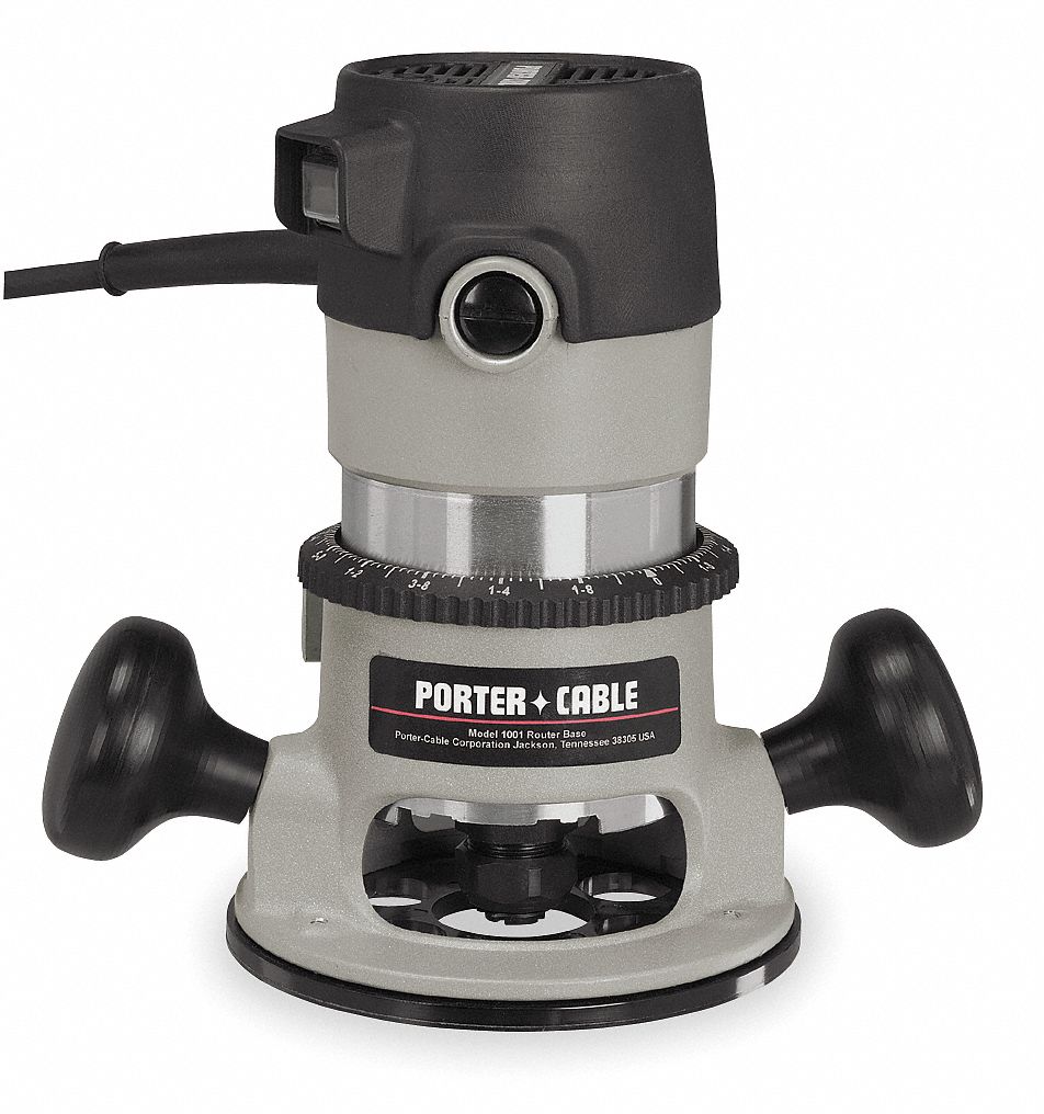 PORTER CABLE Router, 1 3/4 HP 3UB91690LR Grainger