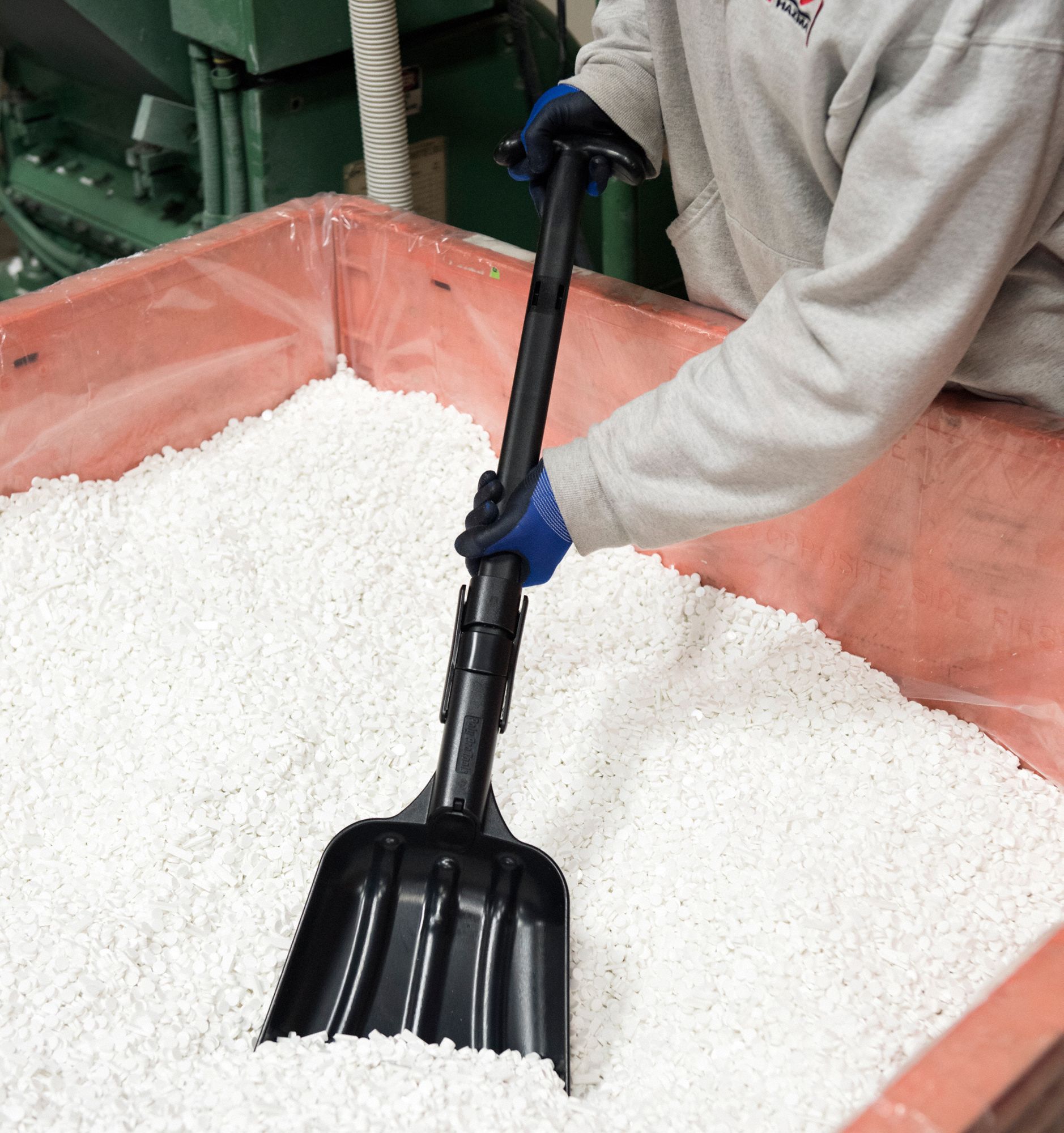 REMCO Industrial Shovel, 10 In. W, Orange - 3UE45|6880EB - Grainger