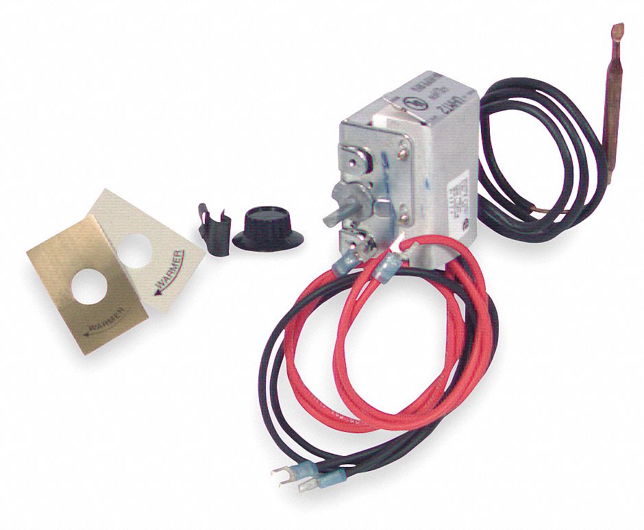 QMARK Thermostat, For Use With All Dayton® Electric Unit Heater Models 3UG72MT2 Grainger