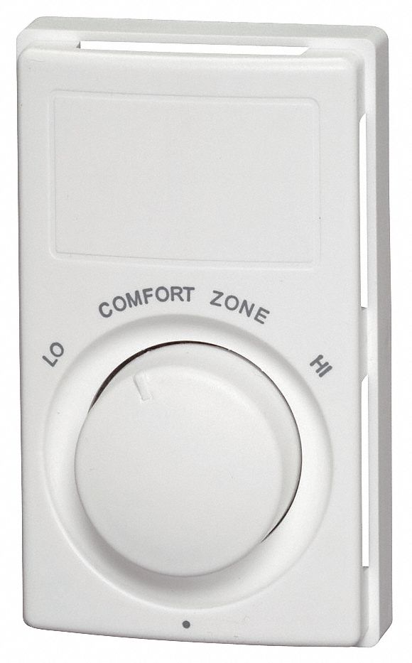 DAYTON WallMount, Electric Baseboard Heater Thermostat, 50° to 80°F