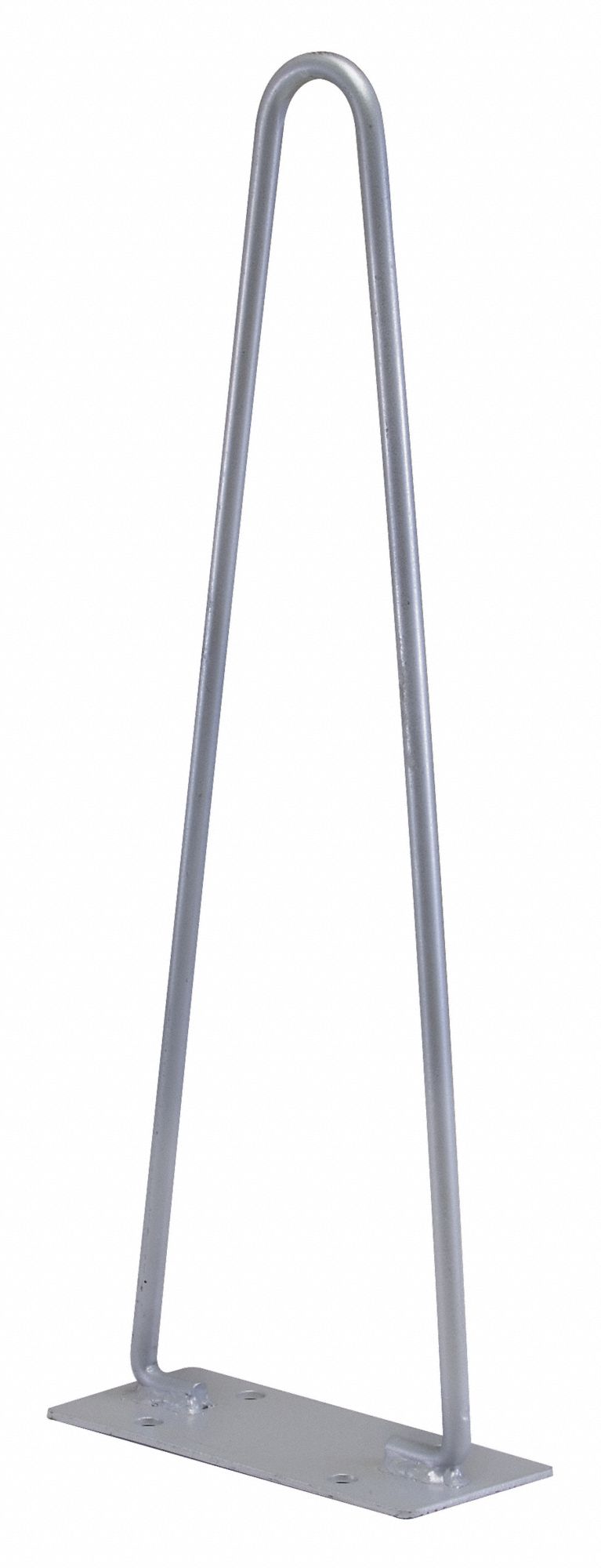 GRAINGER APPROVED Horizontal Mount Cone Holder, Silver, 6 7/8 in Length