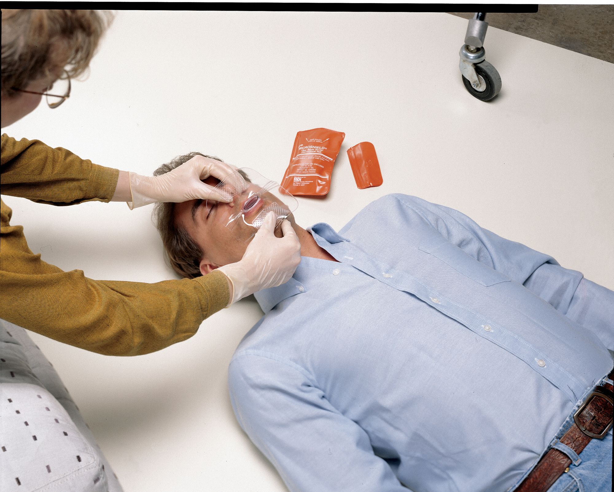 MICROSHIELD CPR Microshield Protection Pack, 1 People Served, Number of