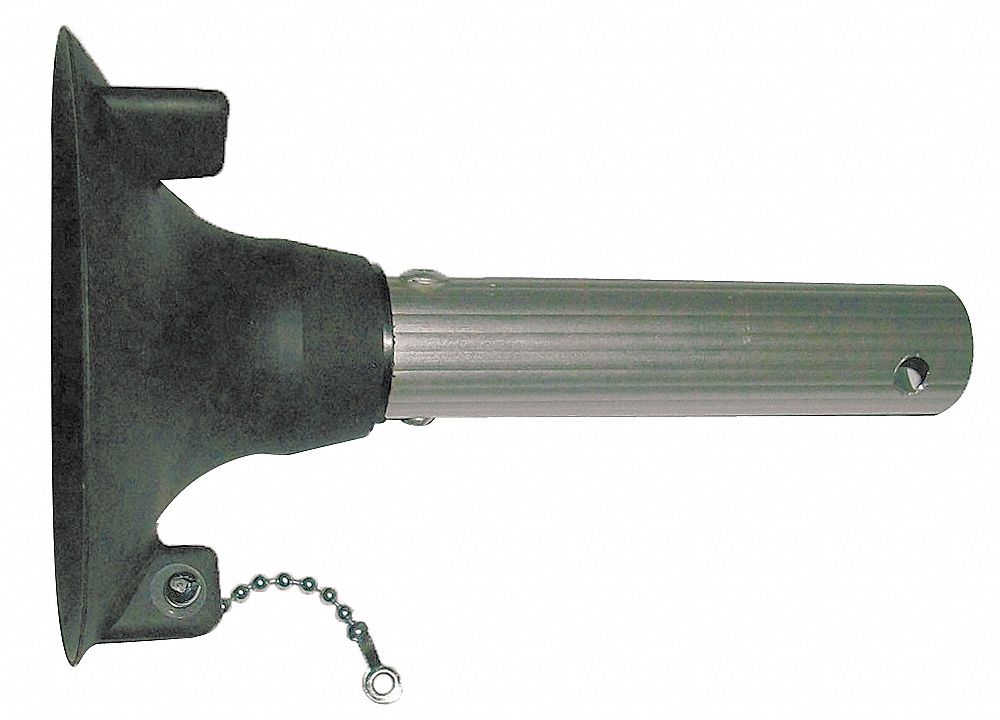 GRAINGER APPROVED Light Bulb Changer, Rubber Suction Cup, For Bulb Type