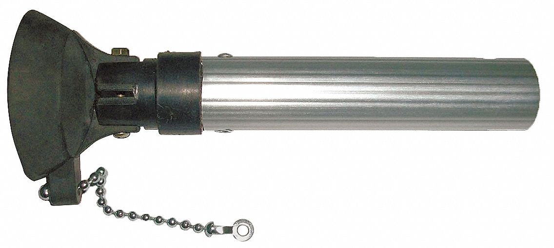 GRAINGER APPROVED Light Bulb Changer, Rubber Suction Cup, For Bulb Type