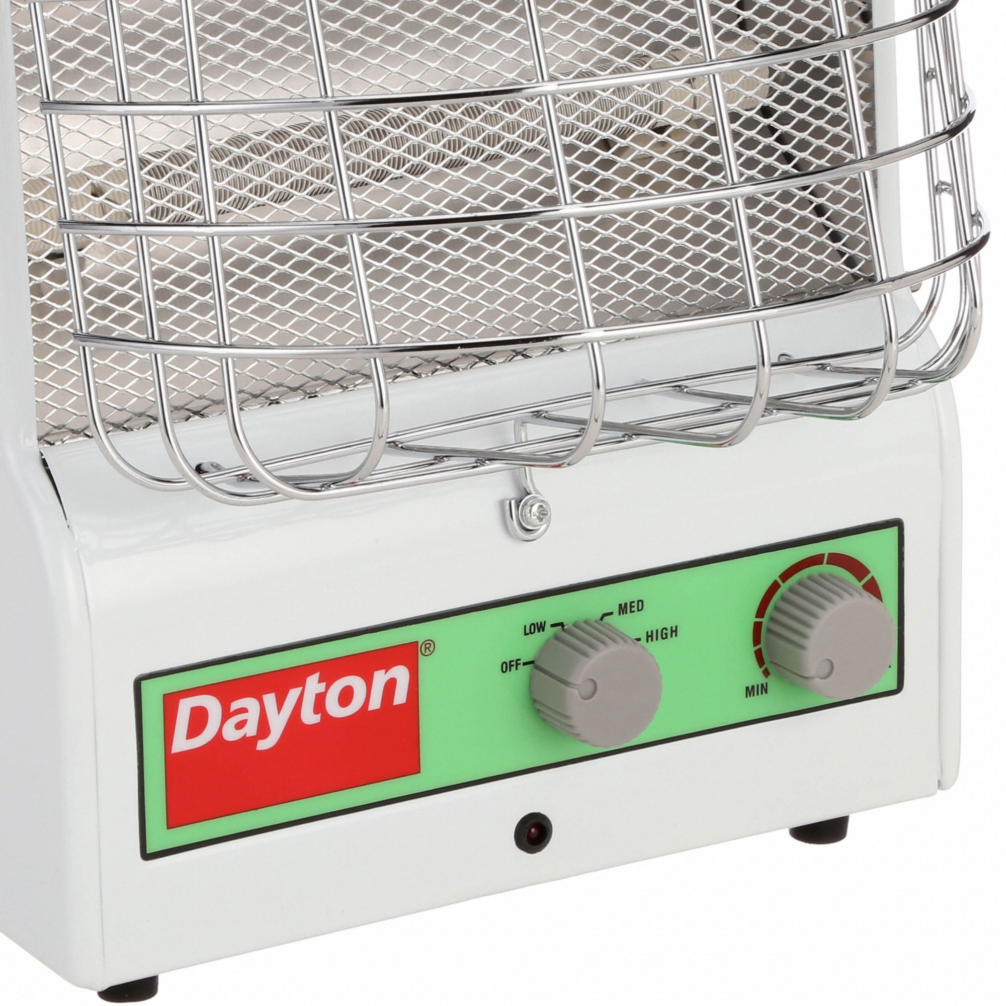 DAYTON Portable Electric Jobsite & Garage Heater 0.6kW/0.9kW/1.5kW