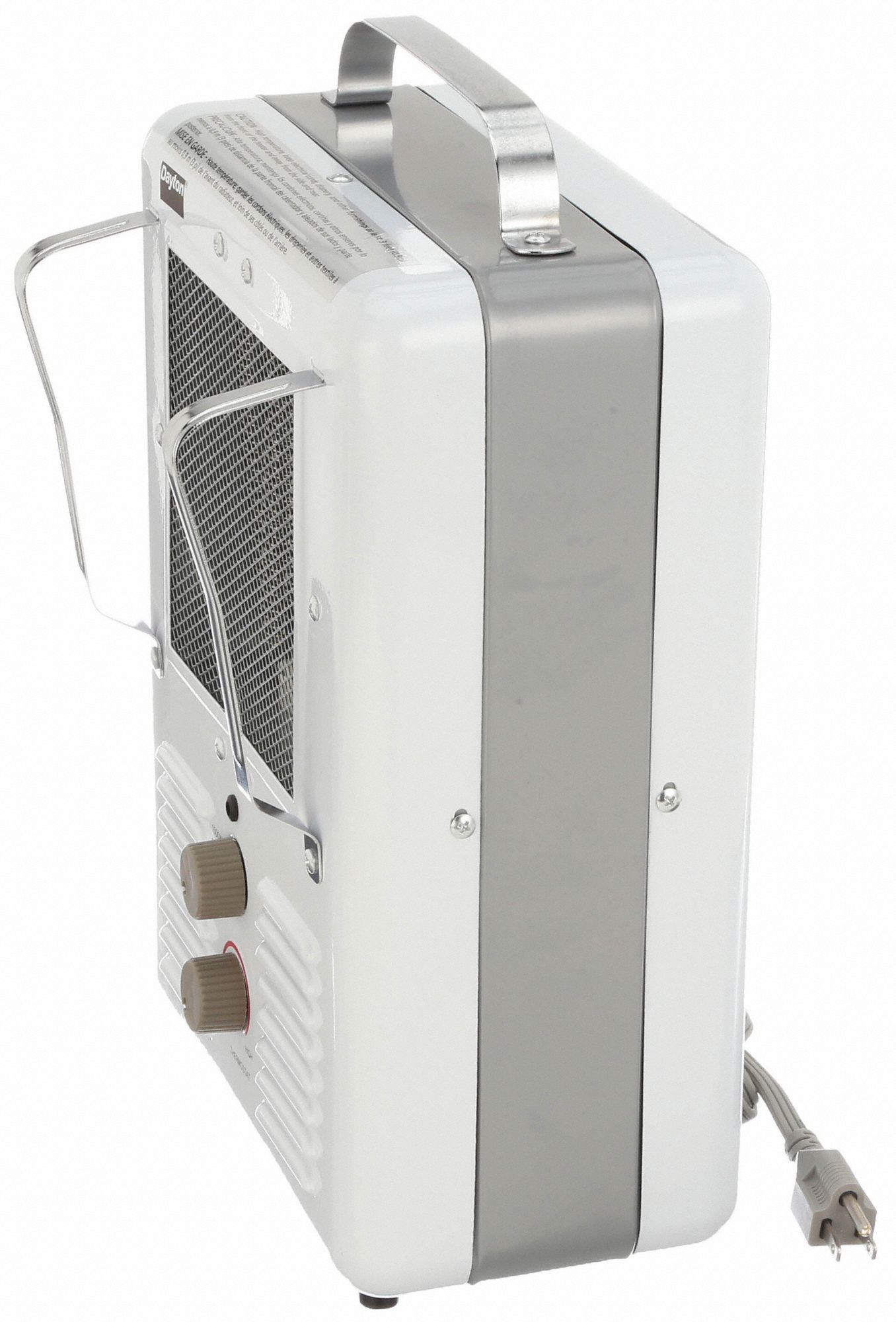 DAYTON Portable Electric Jobsite & Garage Heater 1.3kW/1.5kW Watt