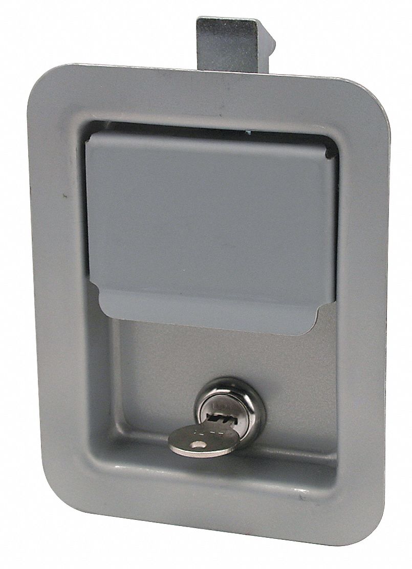 BUYERS PRODUCTS Latch, FlushMount, Locking, Paddle 3VUR2L3980