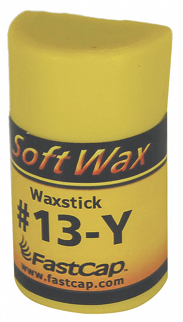 FAST CAP Soft Wax Filler System, 1 oz Size, Yellow Color, Container