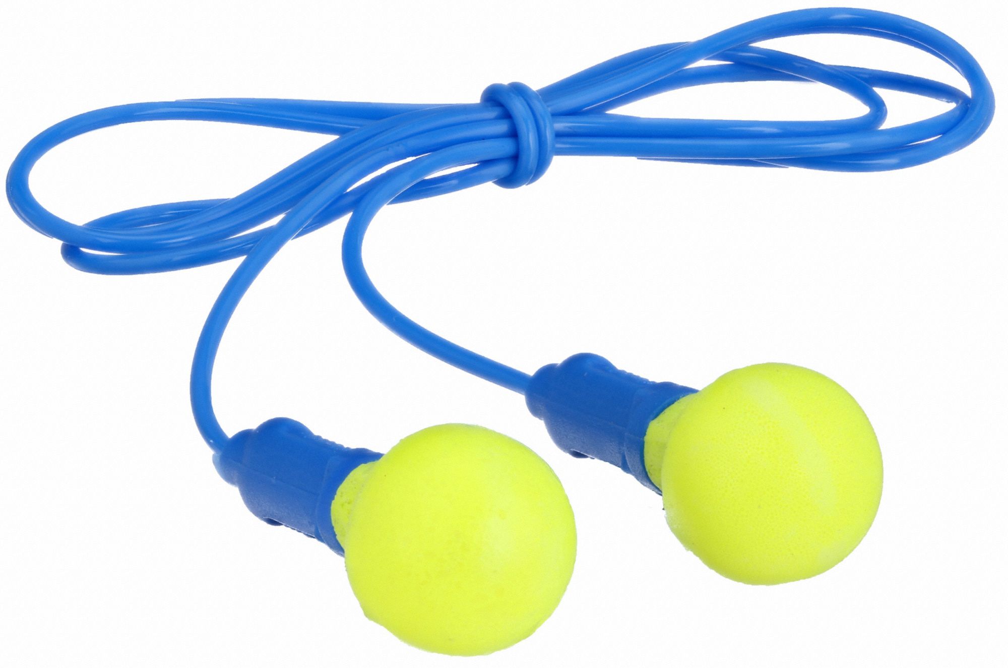 3M Pod Ear Plugs, 28 dB Noise Reduction Rating NRR, Corded, M, Yellow