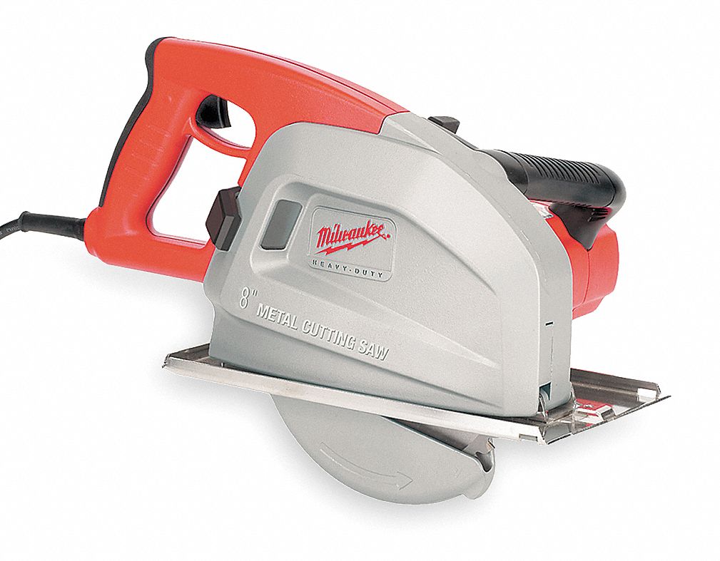 MILWAUKEE Circular Saw, 8" Blade Dia., Right Blade Side, 29/16" Max