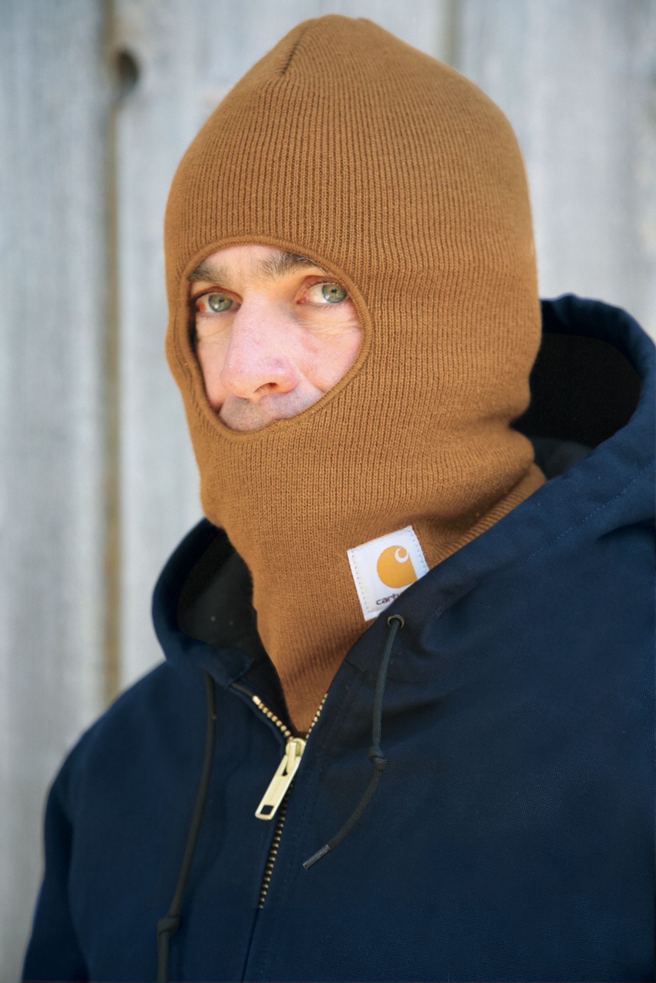 CARHARTT Face Mask, Brown, Universal 3WHZ5A161BRN OFA Grainger