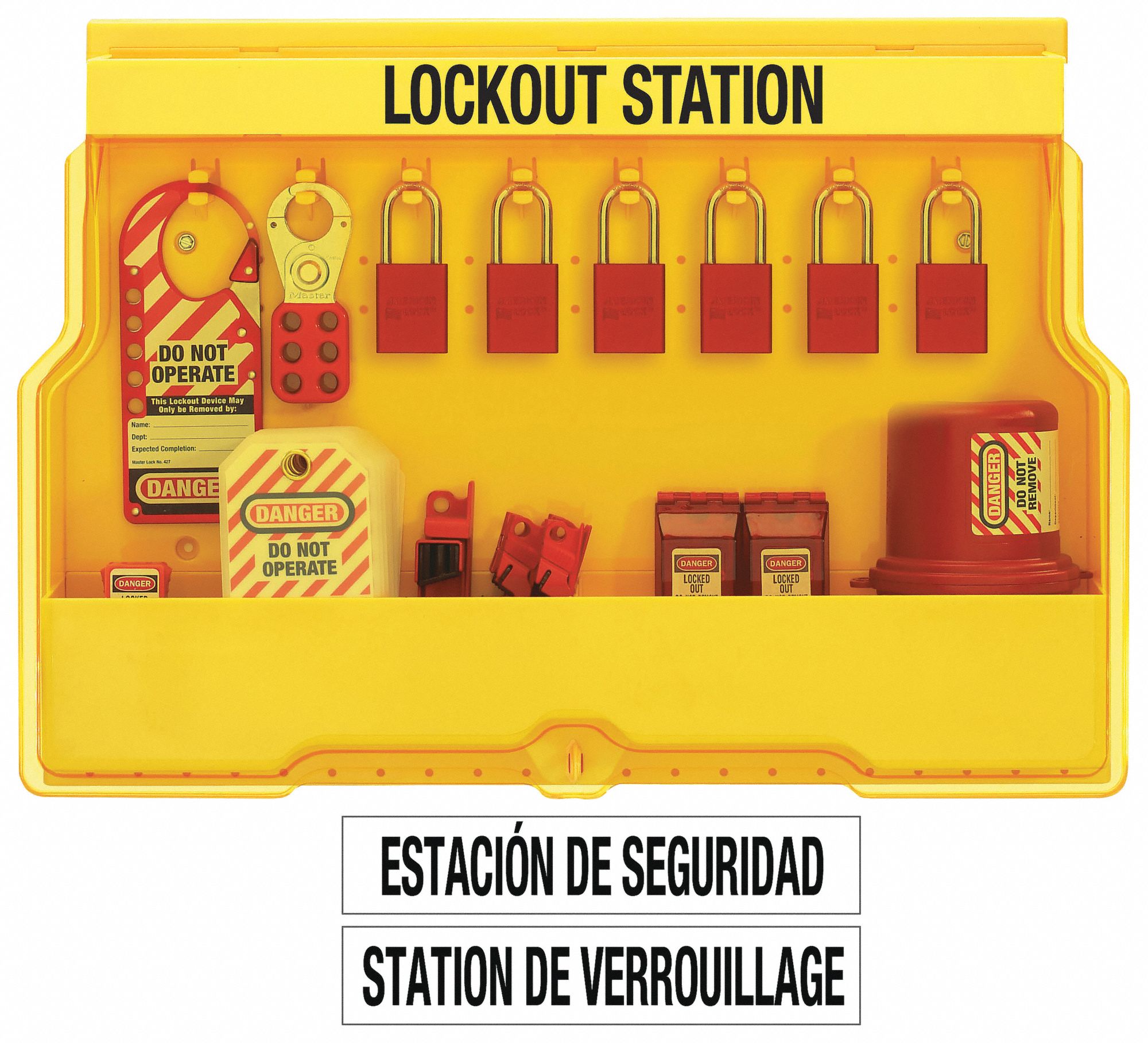 MASTER LOCK, Electrical, Lockout Station, Lockout Station 3WPH7
