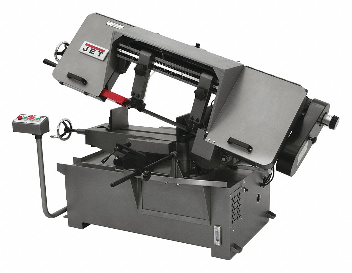 JET Corded, Band Saw, Horizontal, SemiAutomatic 3WRN8414474 Grainger