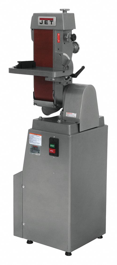 JET 414600 Belt Sander,6 X 48 In,1 1/2 HP,2850 SFPM eBay