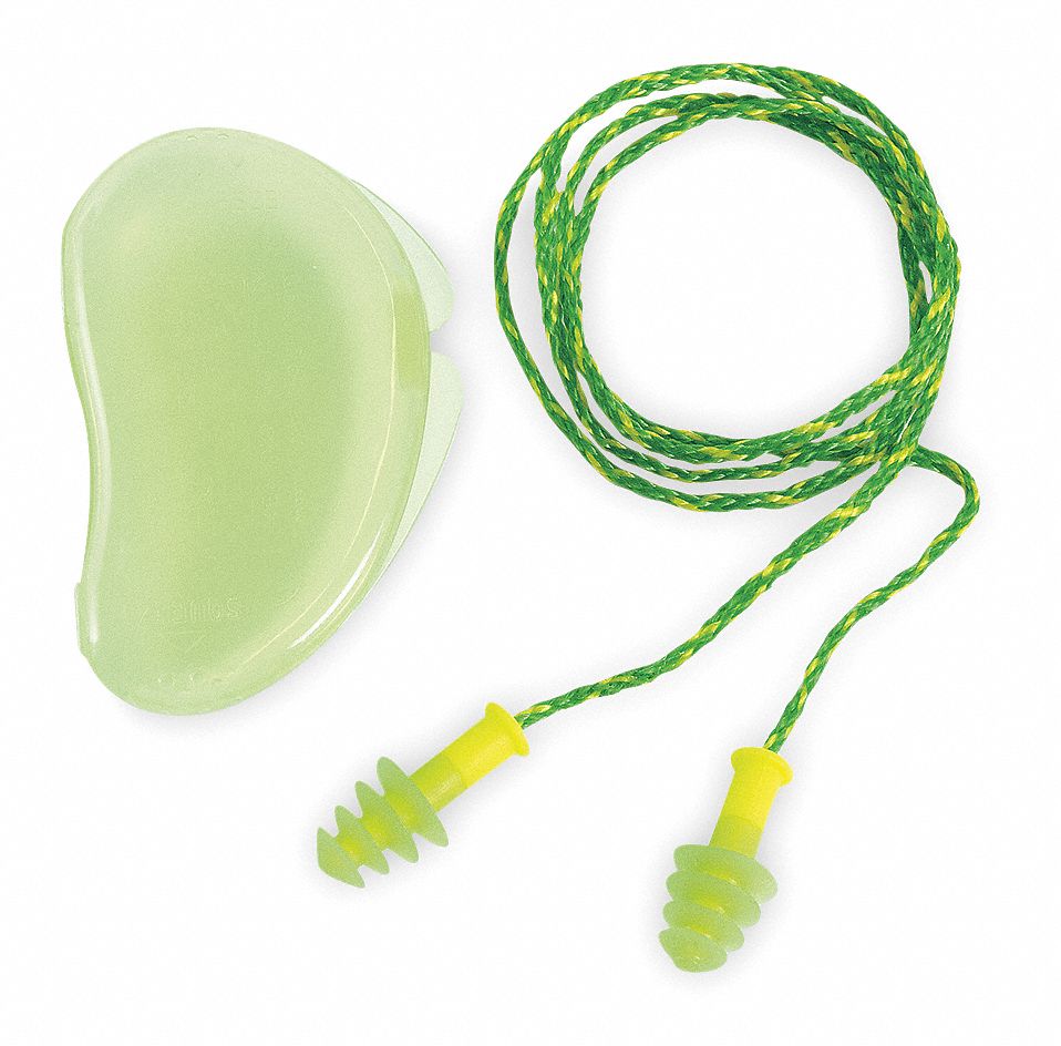 HONEYWELL HOWARD LEIGHT Flanged Ear Plugs, 27 dB Noise Reduction Rating