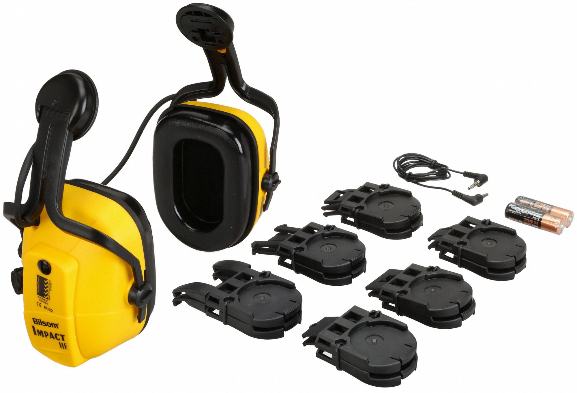 HONEYWELL HOWARD LEIGHT Hard Hat Mounted Ear Muffs, 21 dB Noise