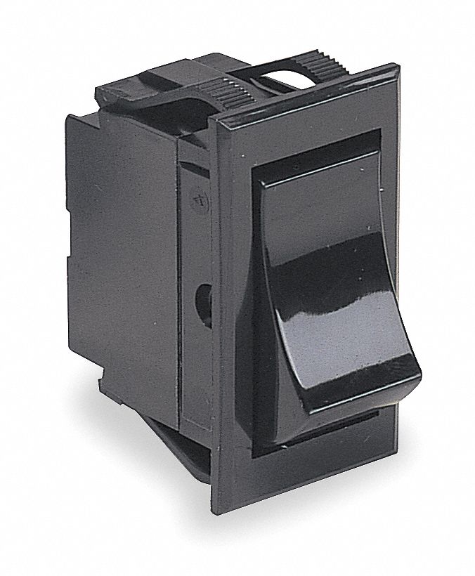 CARLING TECHNOLOGIES Rocker Switch, Contact Form: DPST, Number of