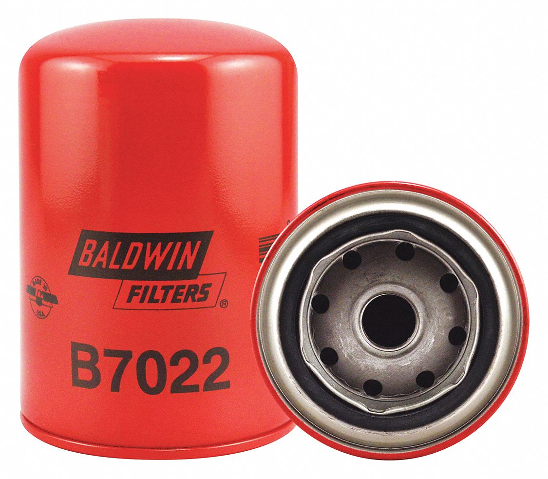 BALDWIN FILTERS, 3/4" Thread Size Automotive Filters, 5 9/32 in Lg