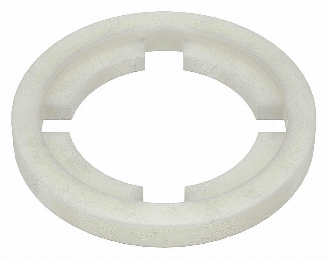 For Screw Size 1/4 in, Nylon, Retaining Washer 3XYX416FWRT250062