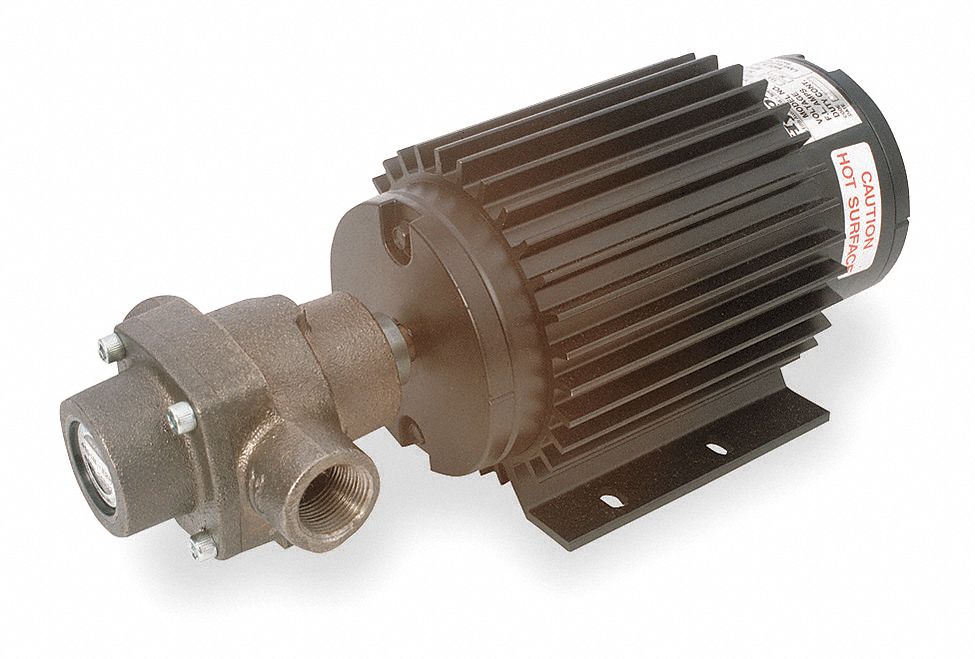 DAYTON NiResist 4Roller Spray Pump, 3/4 F Inlet/Outlet NPT (In