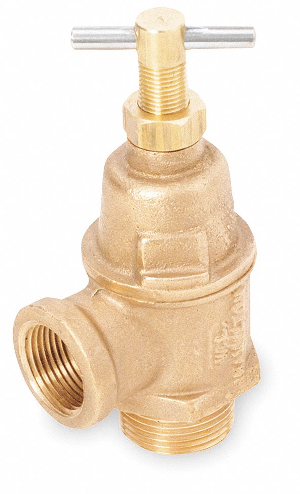 Pressure Relief Valve, 1 (M)NPT Grainger