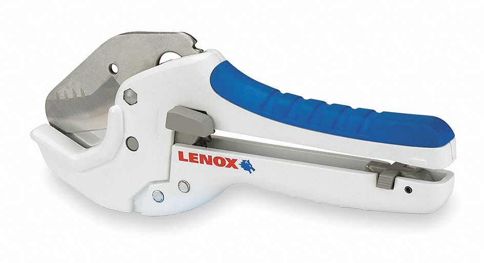 LENOX 9"L Ratcheting Pipe Cutter, Cuts Plastic, CPVC, PVC 3ZJG112123R1 Grainger
