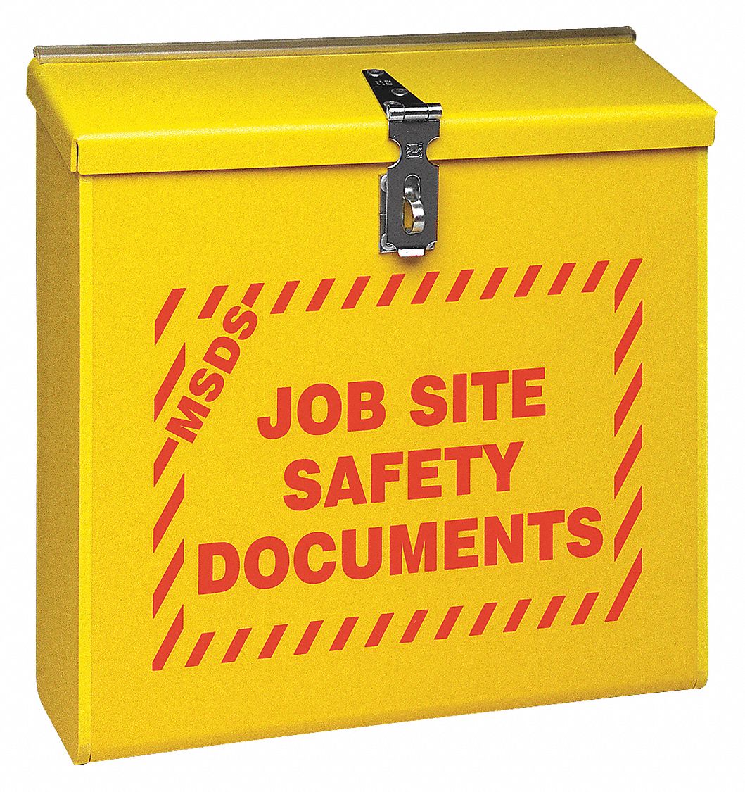 BRADY MSDS 131/2 In. W, 43/4 In. D 3ZM68JS1 Grainger