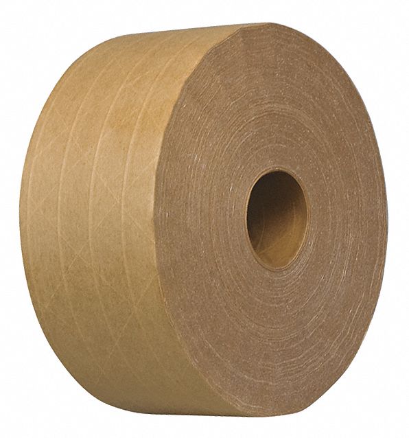 TAPECASE Kraft Paper, Carton Sealing TapeWaterActivated Adhesive, 5.9