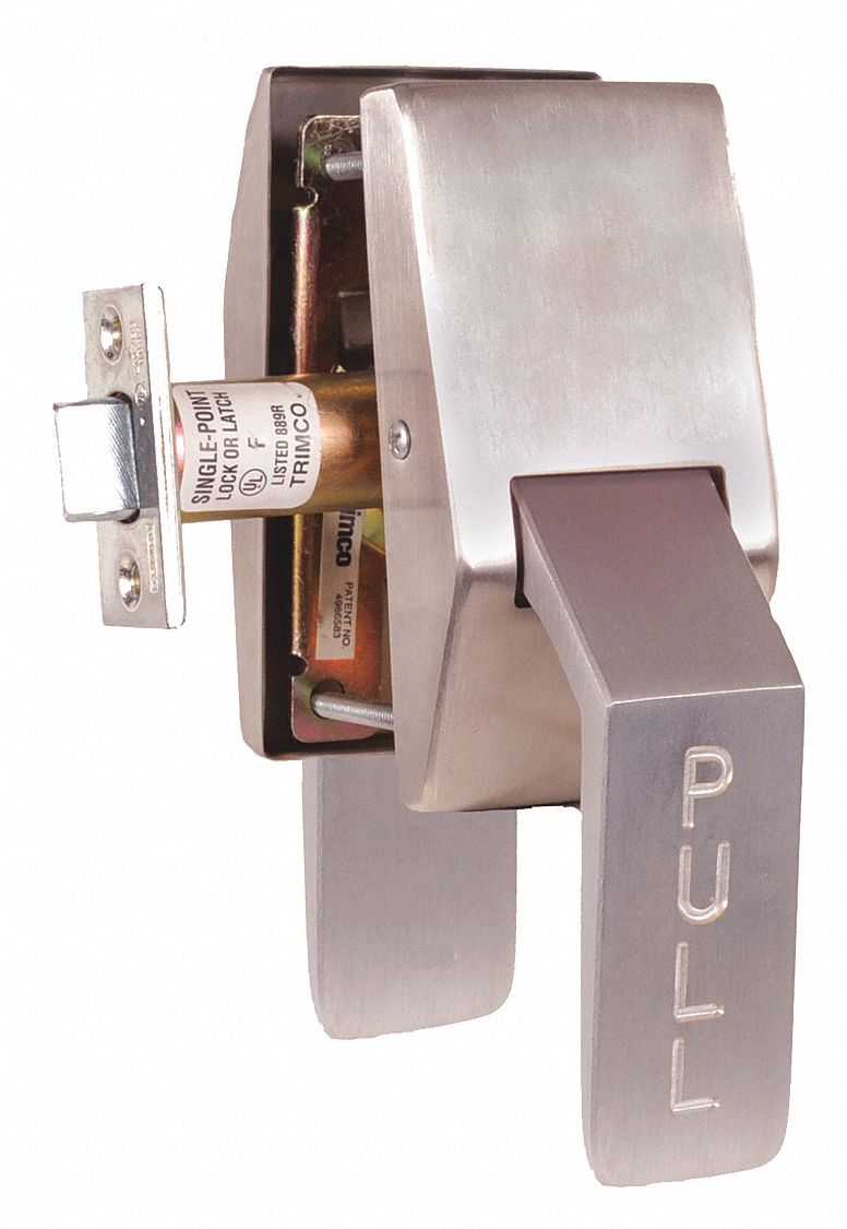 HEALTHY HARDWARE Quiet PushPull Latch, Vertical Mounting 400D121562APLH252.710CU Grainger