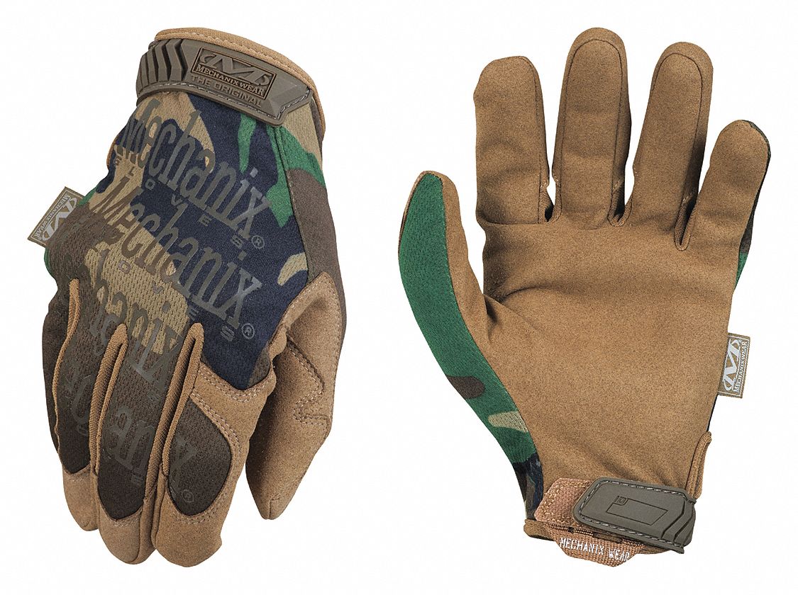 MECHANIX WEAR Tactical Glove, Synthetic Leather Palm Material, L