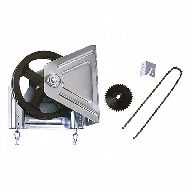 AMERICAN GARAGE DOOR SUPPLY, Manual Chain Hoist, 16 Max. Door Ht (Ft