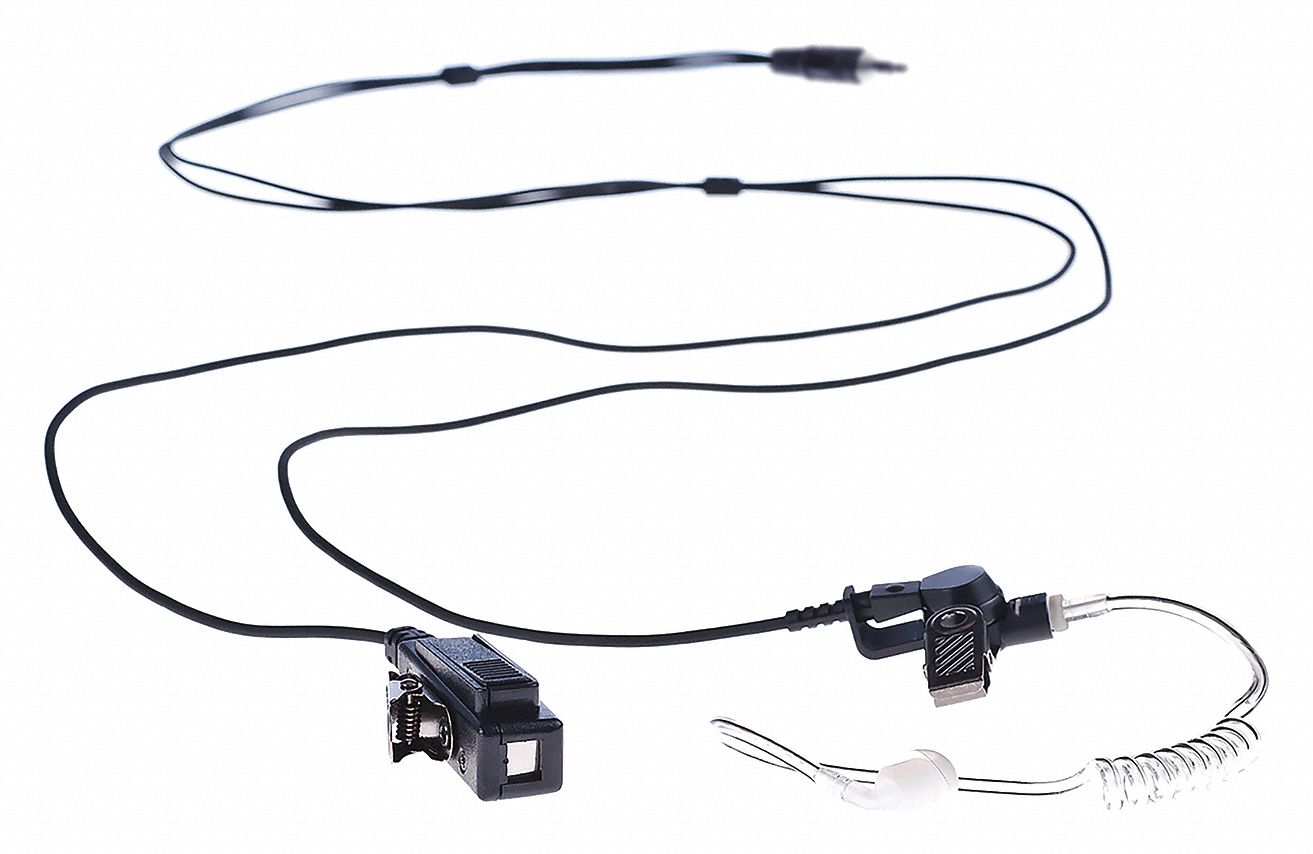 IMPACT RADIO ACCESSORIES Surveillance Kit, Wires 2, 40" Cord L 401P51